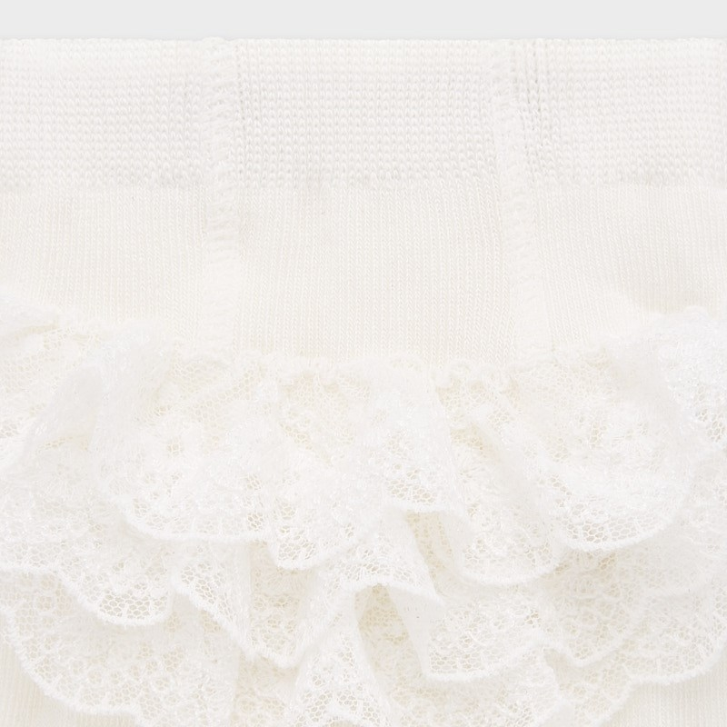 Mayoral Baby Girl Flounces Tights