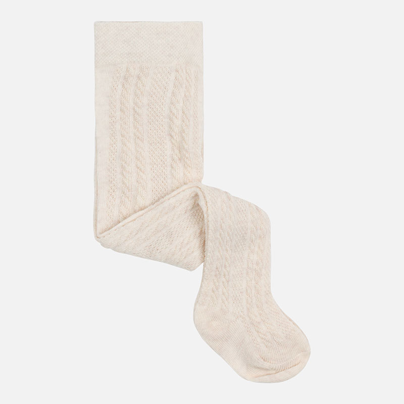 Mayoral Baby girl Cable Knit Tights