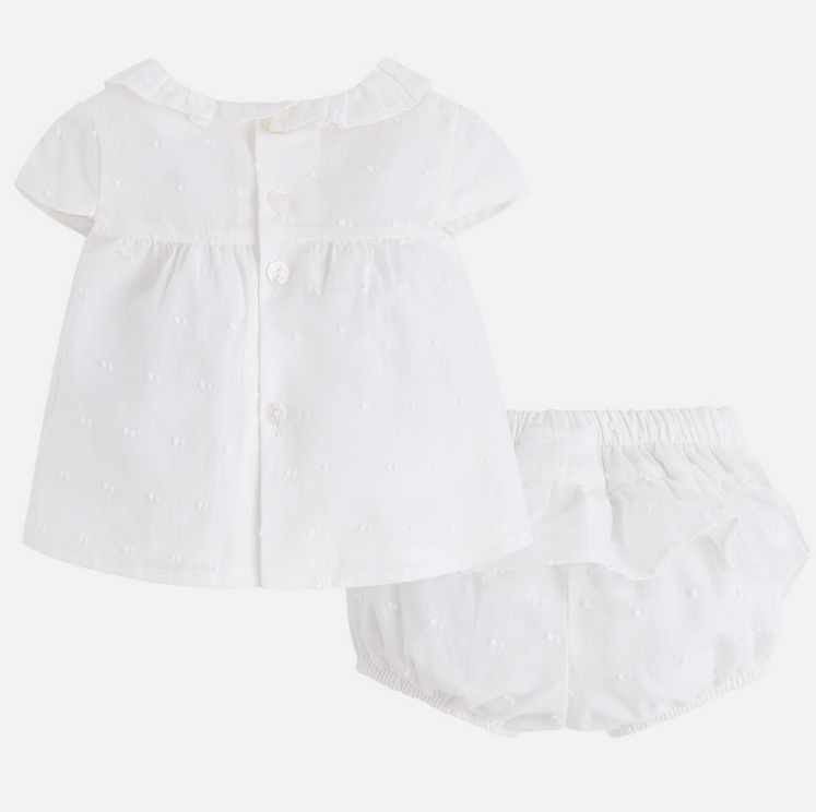 Mayoral Baby Plumeti Blouse Set