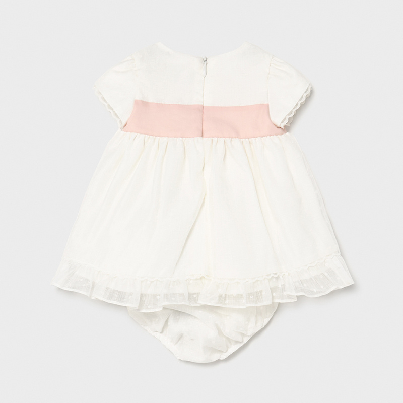 Mayoral Baby Girl Ceremony Sash Dress