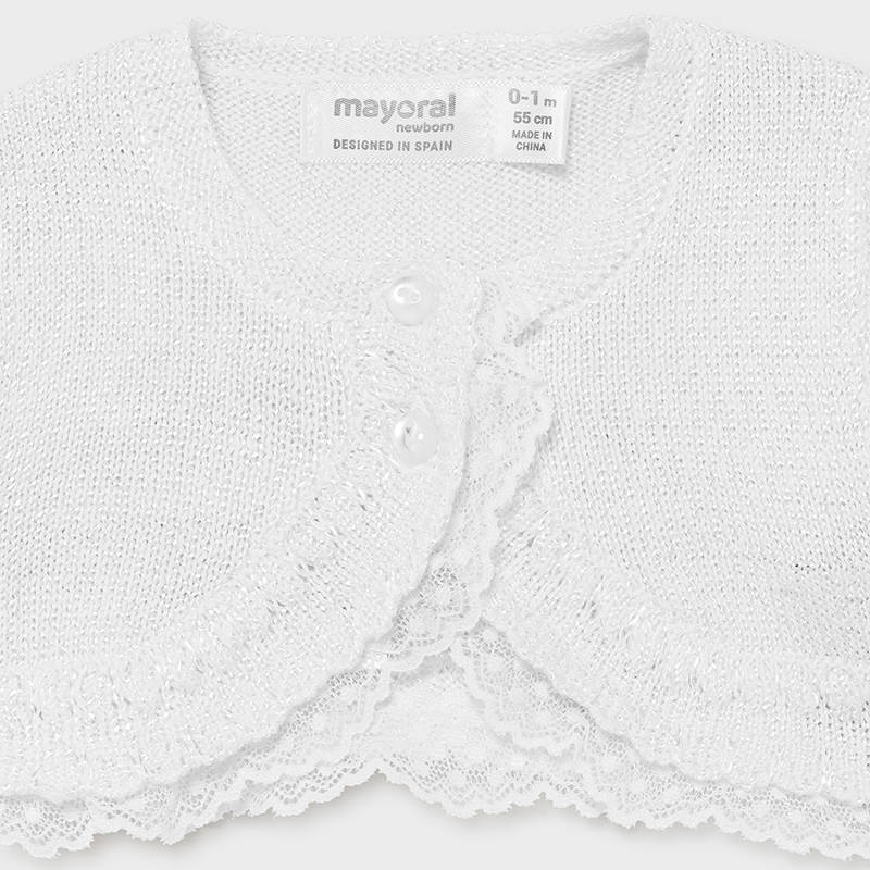 Mayoral Baby Tricot Ceremony Cardigan