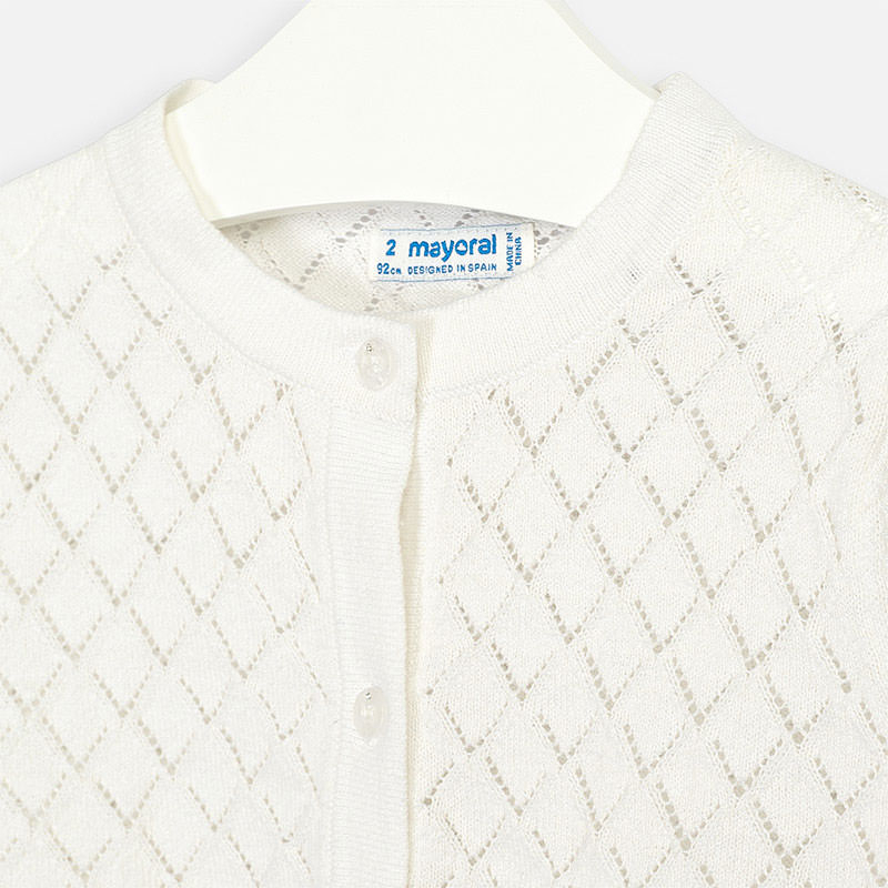 Mayoral Girl Basic Knit Cardigan