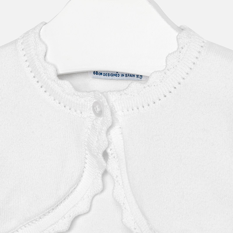 Mayoral Baby Girl Basic Knit Cardigan