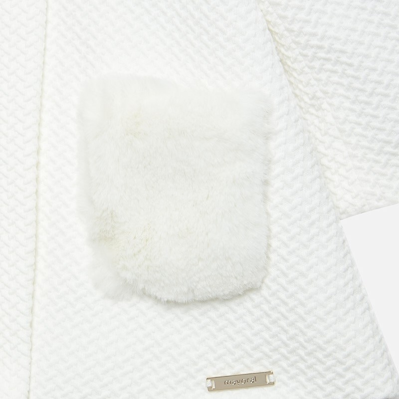 Mayoral baby Girl Knit Dress Coat