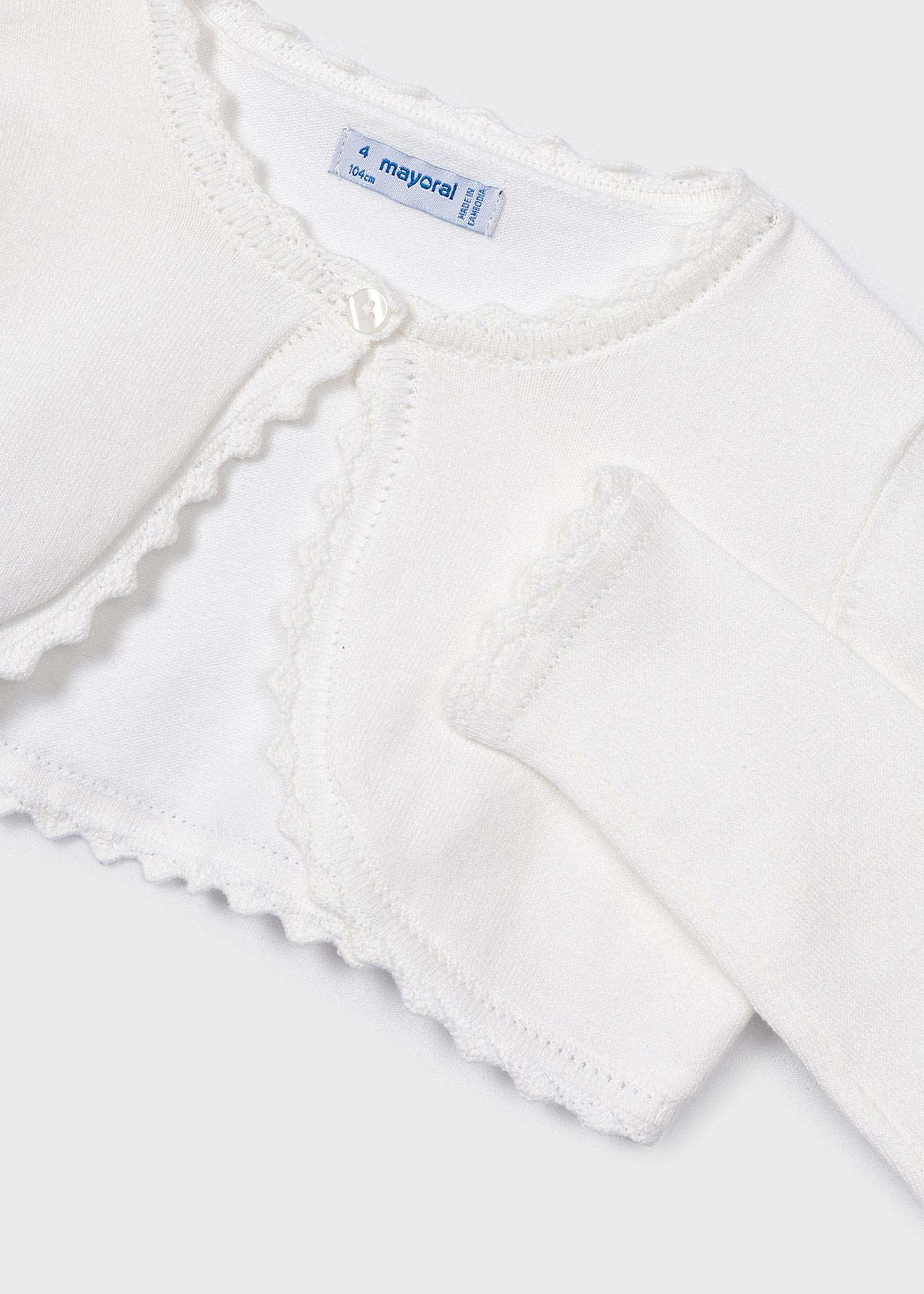 Mayoral Sustainable cotton cardigan