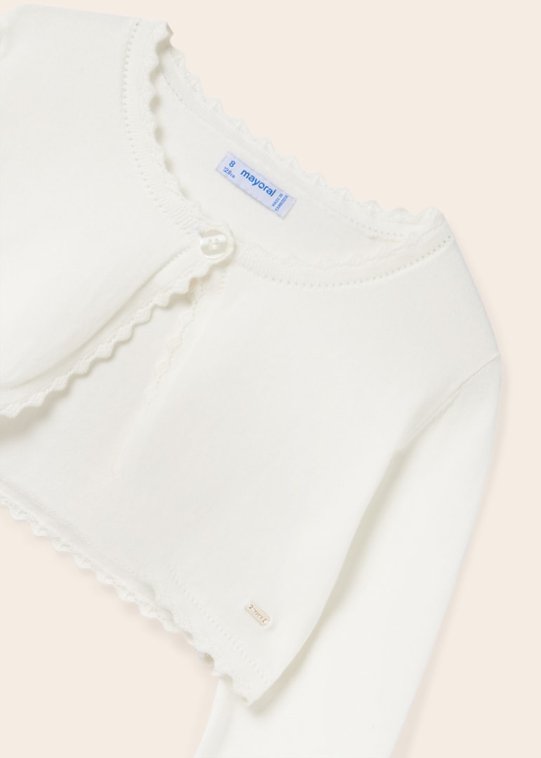 Mayoral Sustainable cotton cardigan