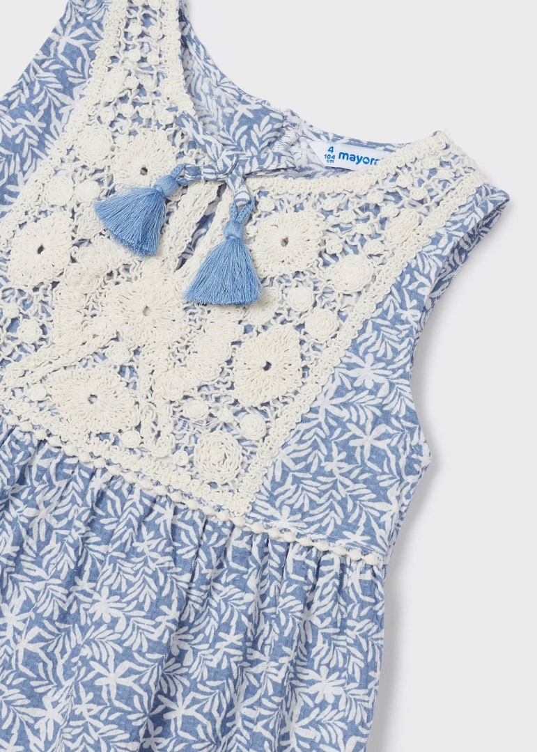 Mayoral Crochet Dress