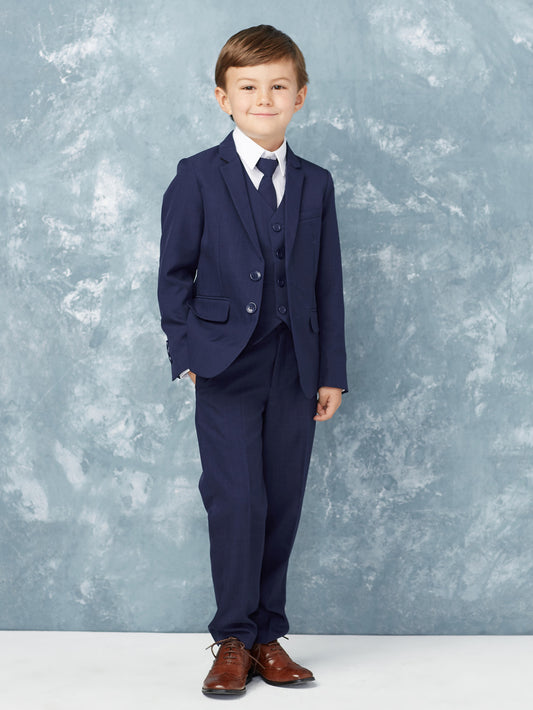 Boys 5pc Slim Fit Suit