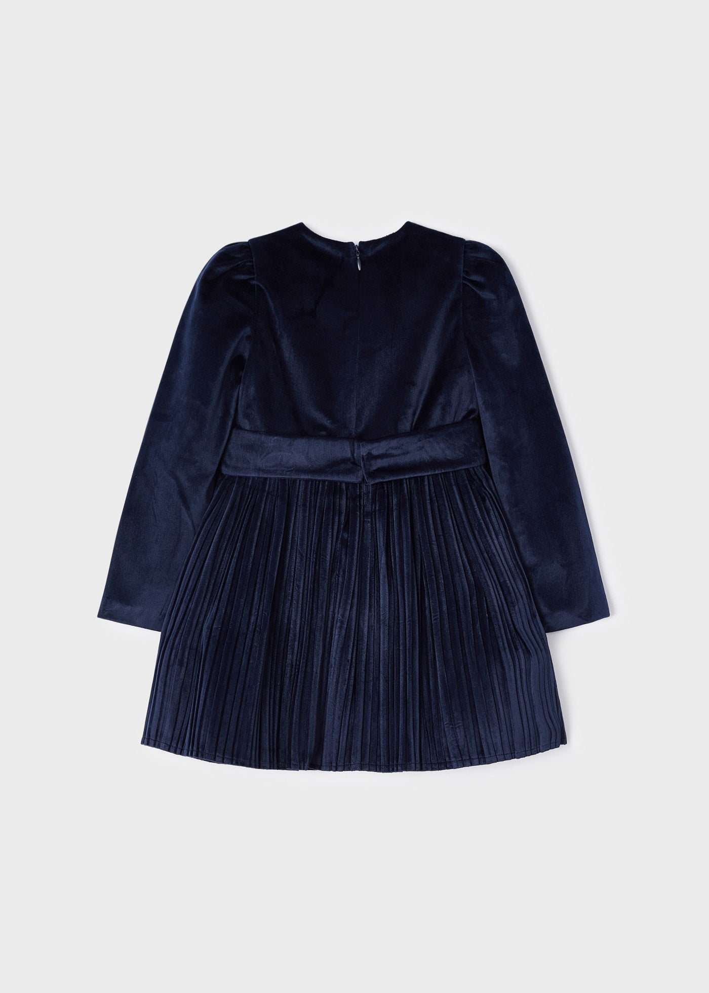 Mayoral Navy Velvet Dress