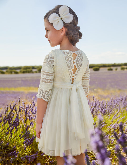 Abel & Lula Tulle Combined Dress