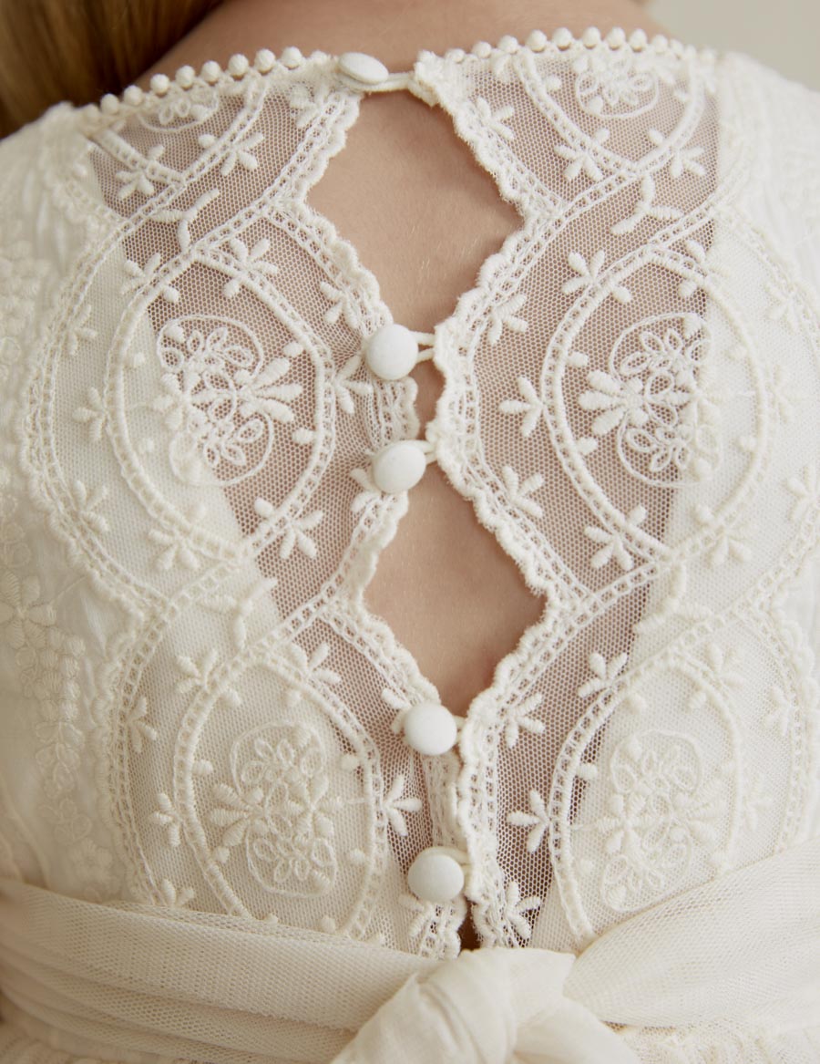 Abel & Lula Tulle Combined Dress