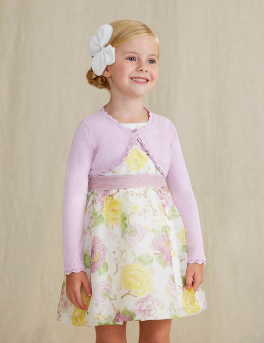 Abel & Lula Openwork Cardigan