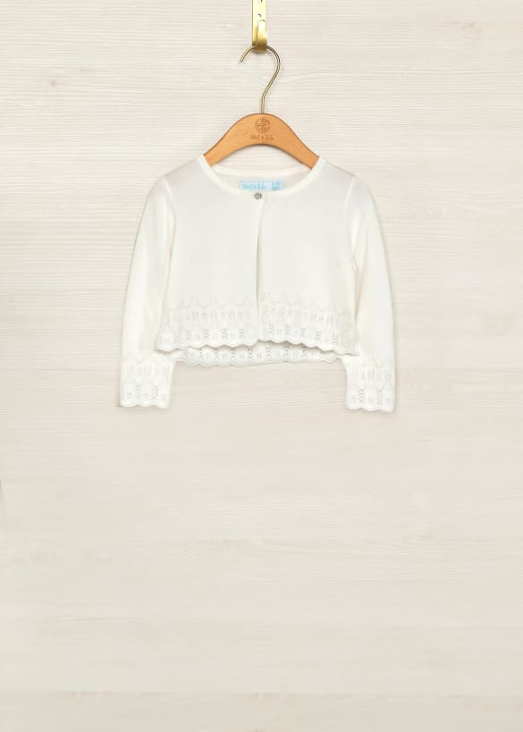 Abel & Lula Openwork Cardigan