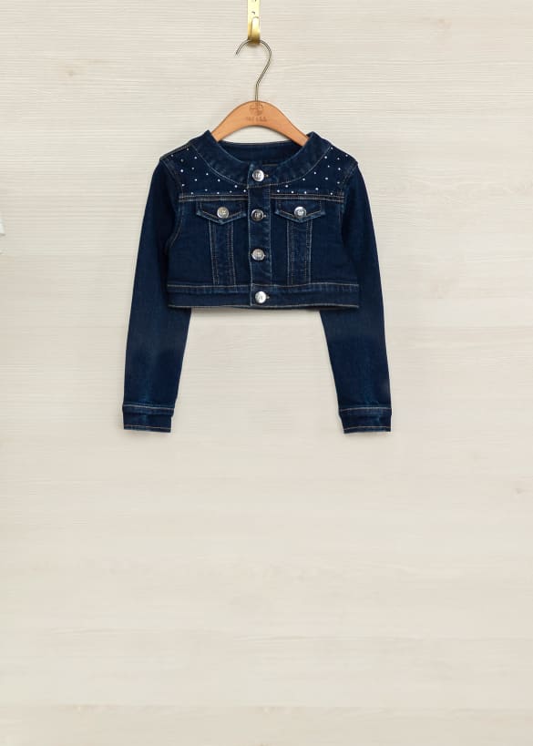 Abel & Lula Flower Denim Jacket
