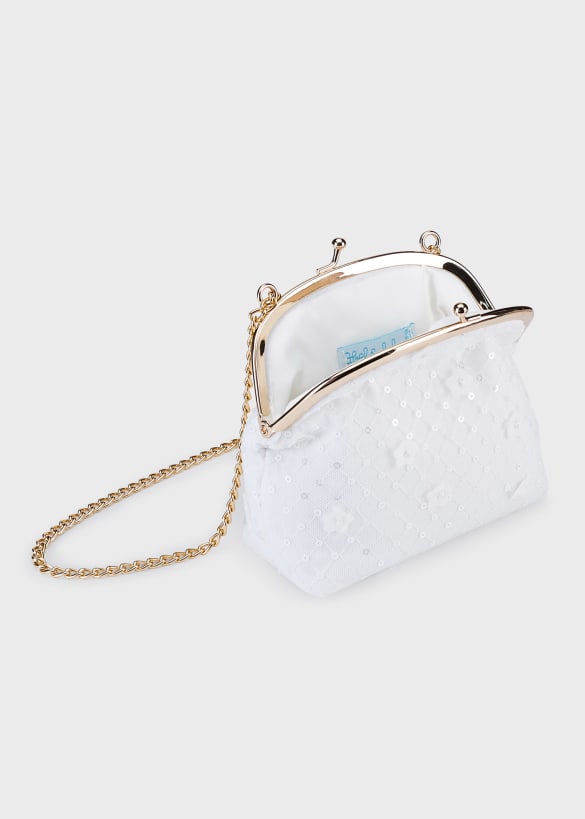 Sequins Tulle Handbag Girl