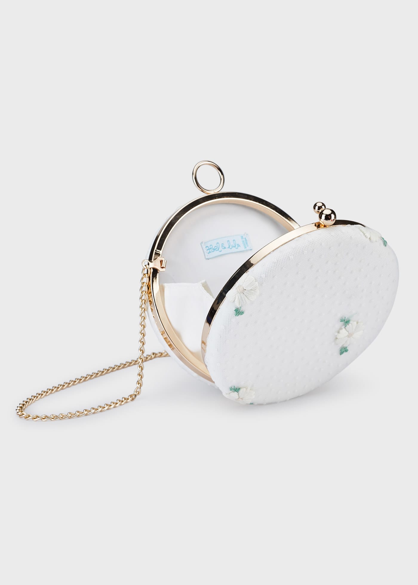 Abel & Lula Embroidered Tulle Handbag