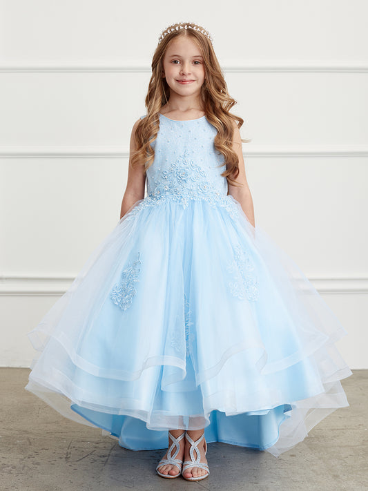 Girls Dress with Sparkle Bodice