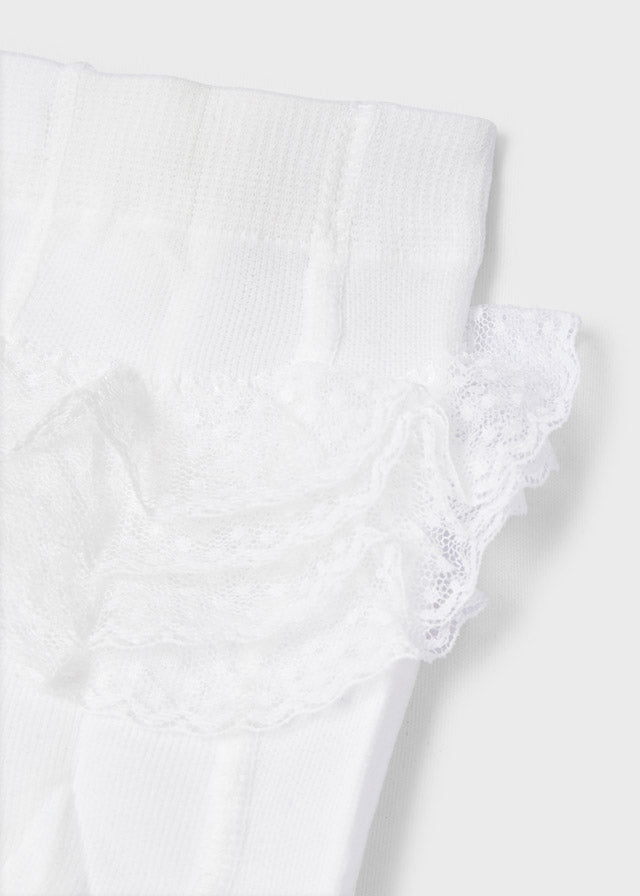 Mayoral Ruffled Tights