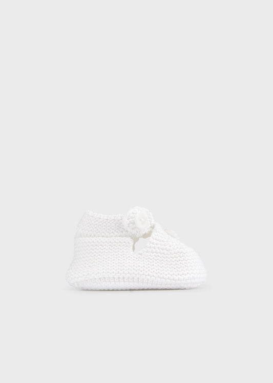 Mayoral Knit Tricot Booties