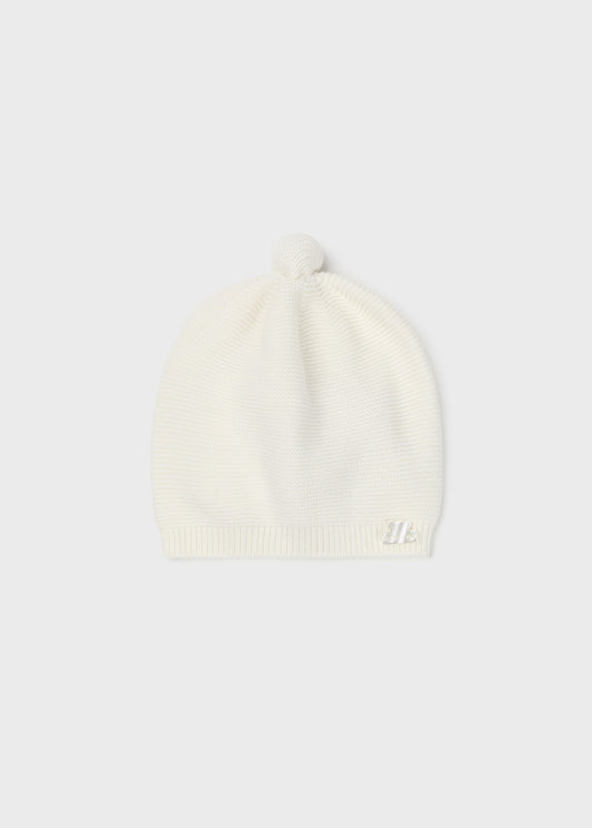Mayoral Sustainable cotton knit hat