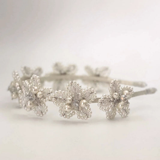 The Mini Shades of White Headband