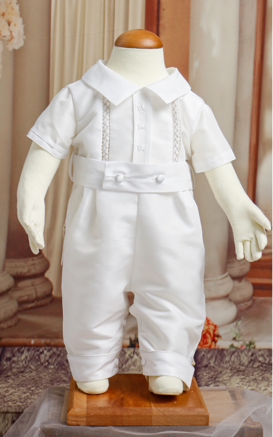 Princess Daliana Boys Romper and Hat Set