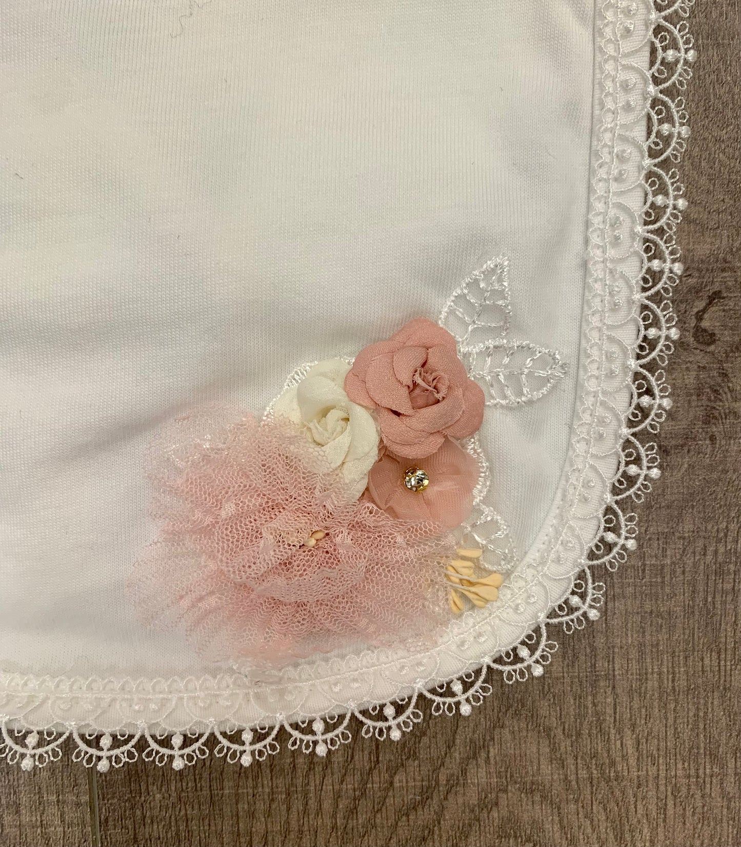 Princess Daliana Bib with Flowers
