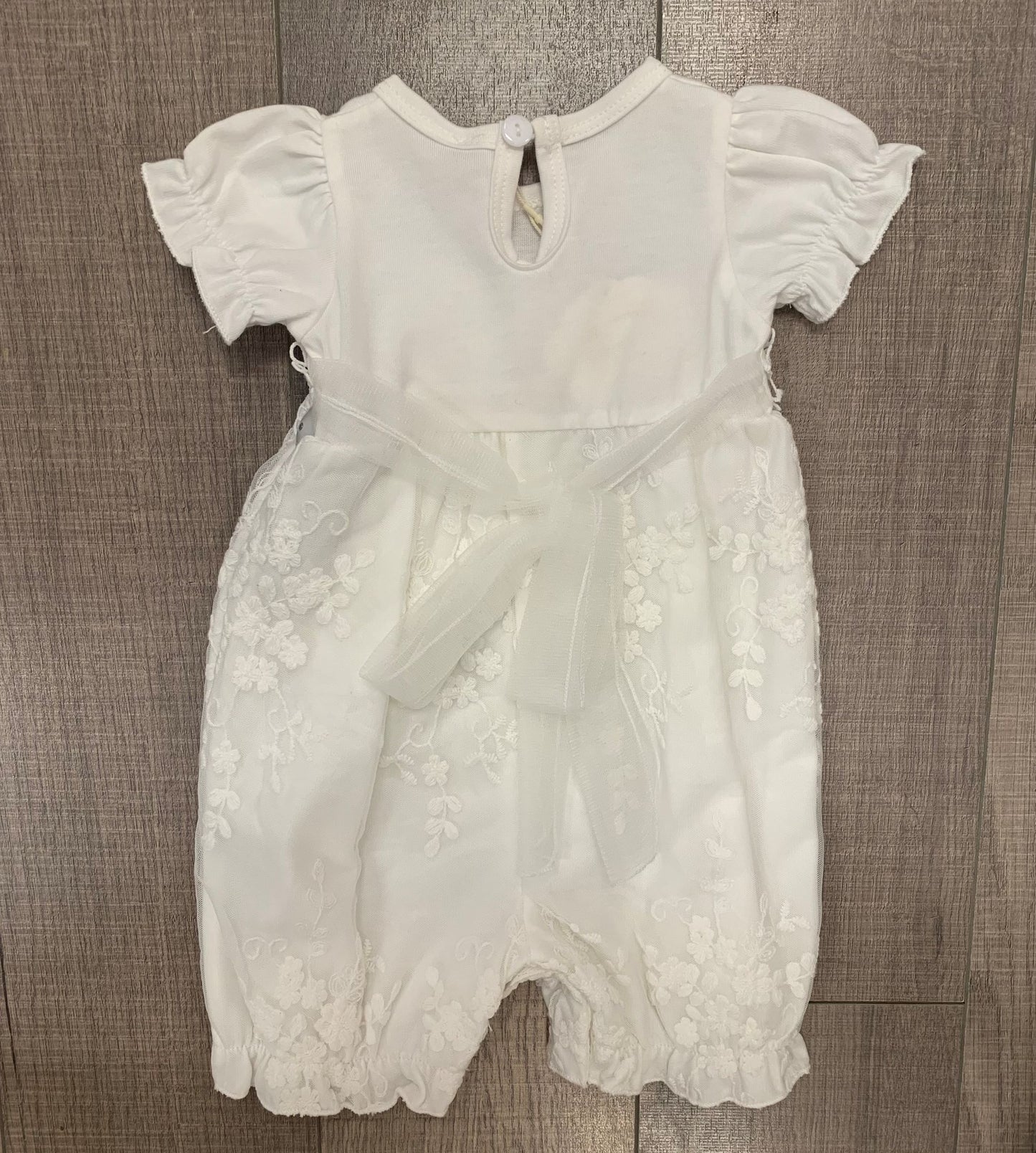 Princess Daliana Embroidered Onesie and Headband Set