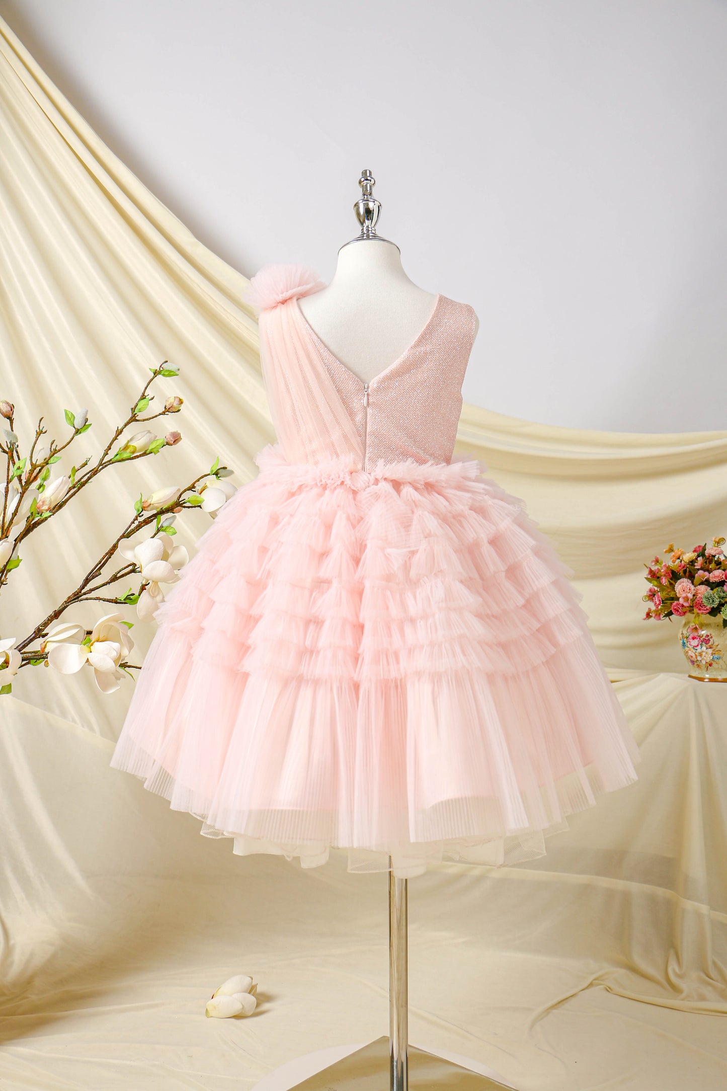 Princess Daliana Ruffled Dress