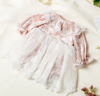 Velour Dress and Headband Set