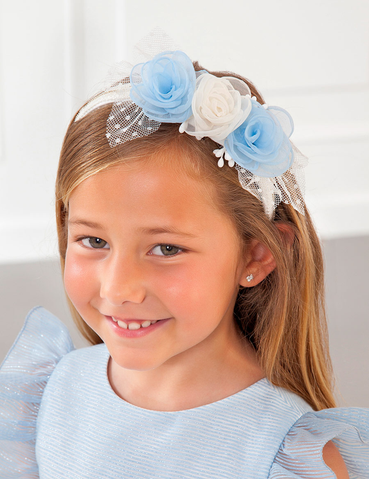 Abel & Lula Organza Flower Headband