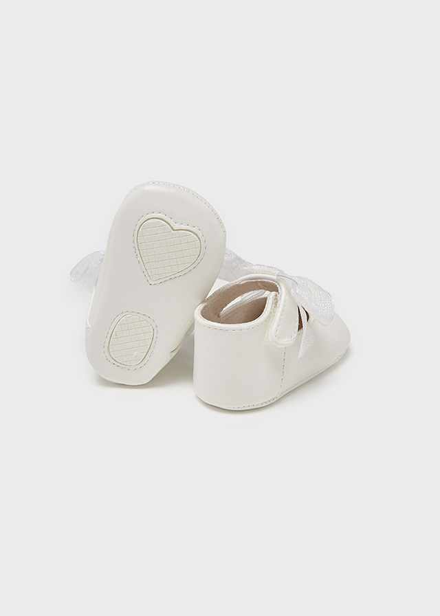 Mayoral Baby Girl Bow Buckle Shoes