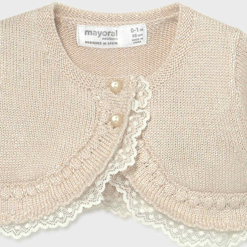 Mayoral Baby Tricot Ceremony Cardigan