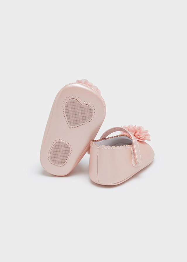 Mayoral Baby Girl Floral Mary janes