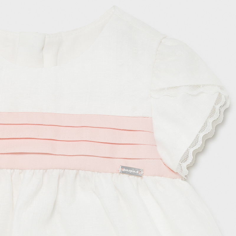 Mayoral Baby Girl Ceremony Sash Dress