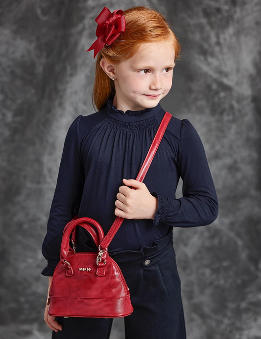 Abel & Lula Red Hand Bag