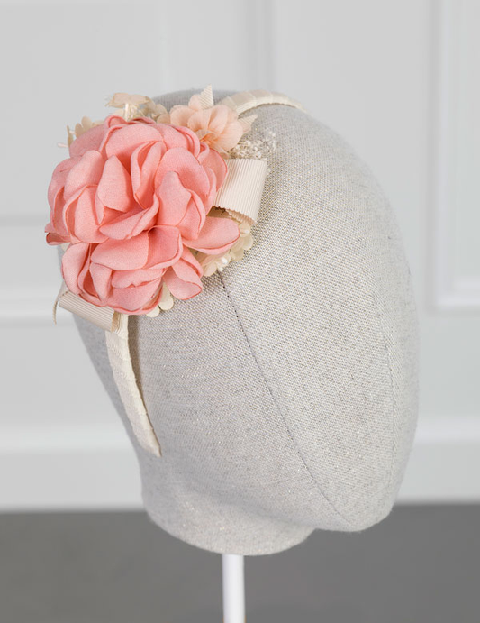 Abel & Lula Blush Floral Headband