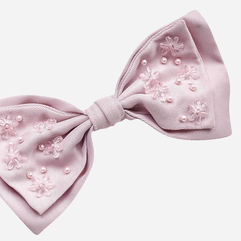 Mayoral Headband with Embroidered Bow