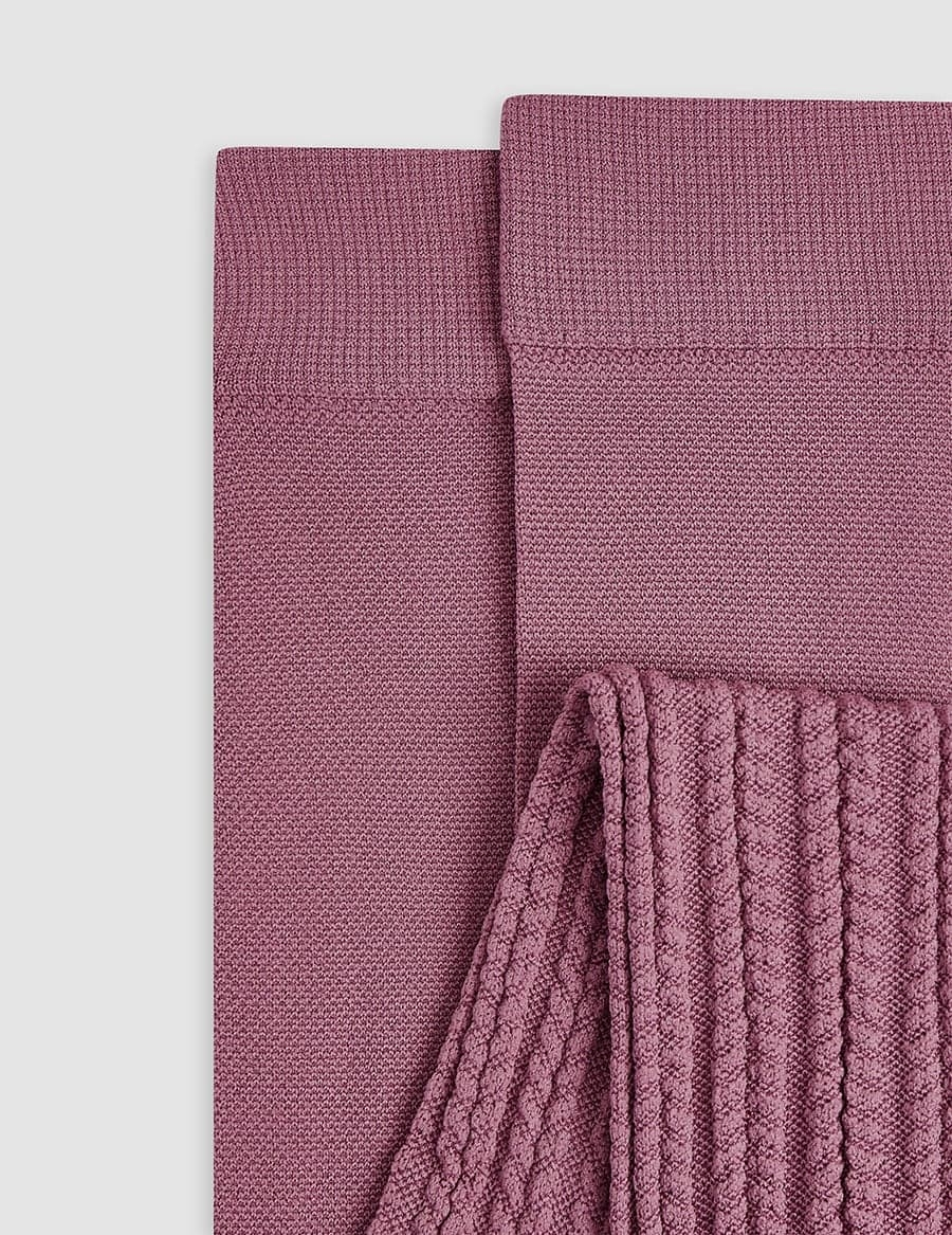 Abel & Lula Herringbone Jacquard Tights