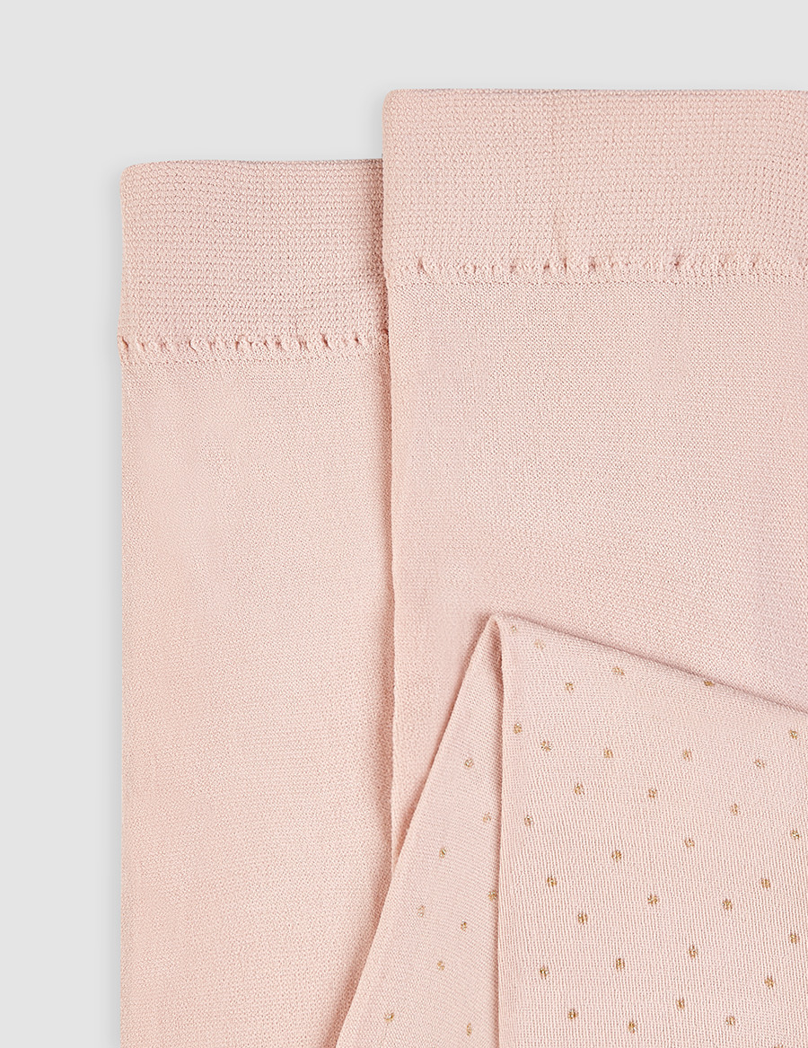 Abel & Lula Rosa P.Dot Stockings