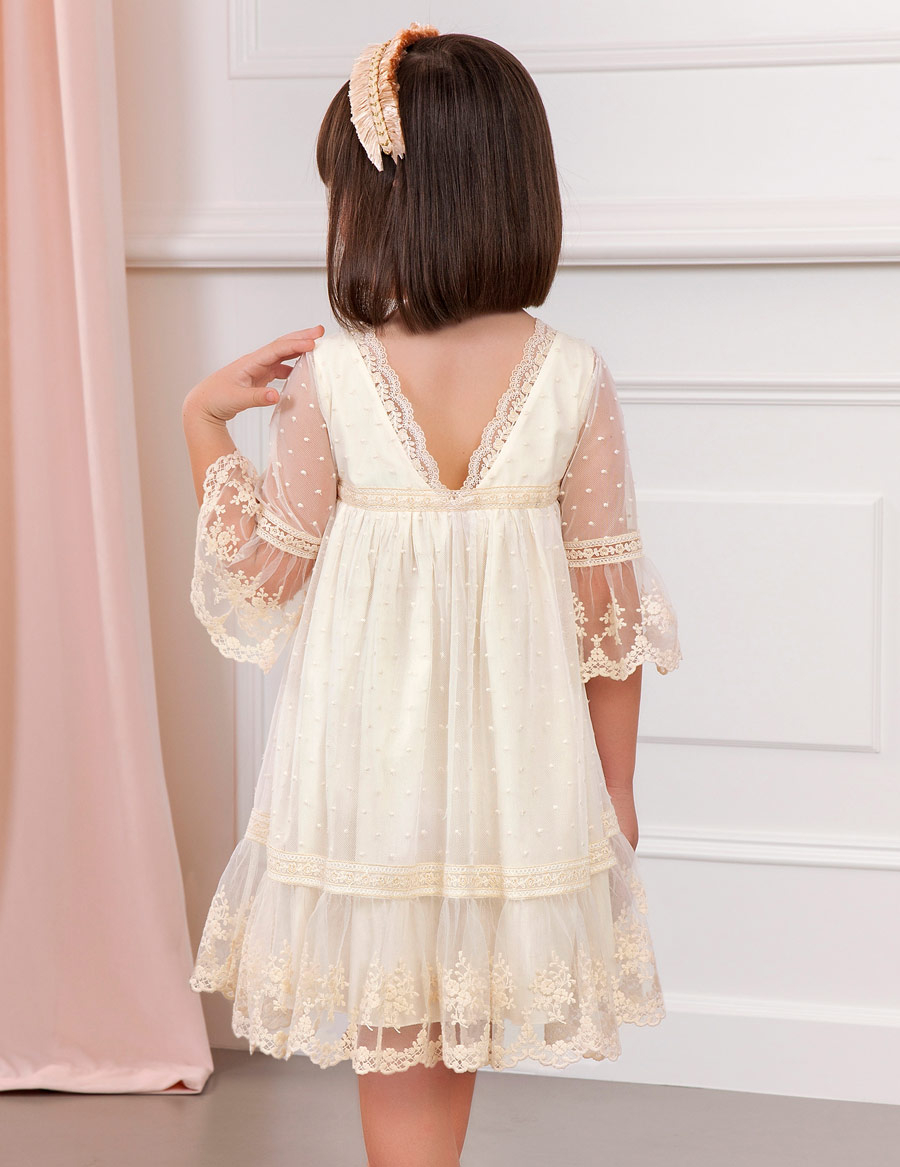 Abel & Lula Embroidered Dress