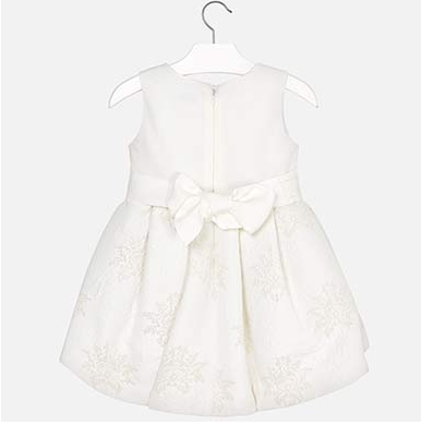 Mayoral Girls Sparkle Jacquard dress