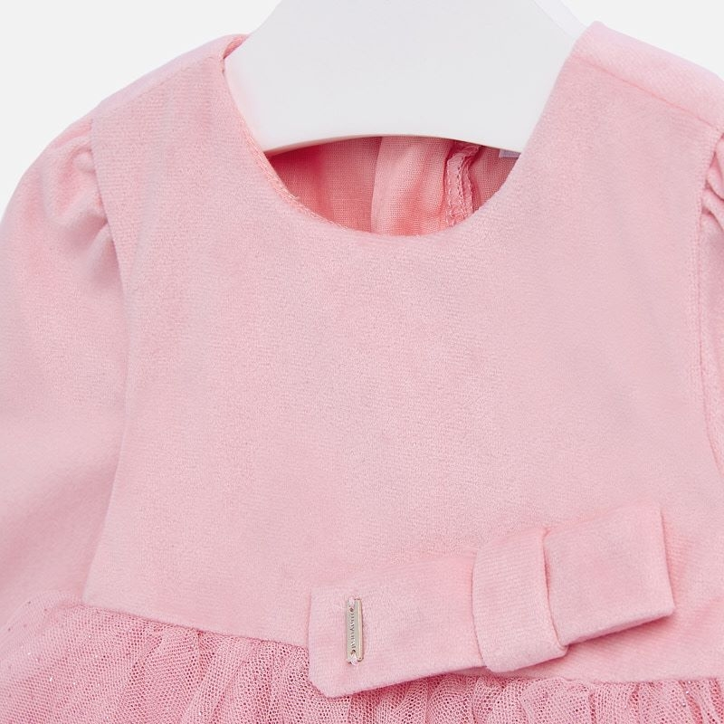 Mayoral Baby girl Velvet Tulle Dress