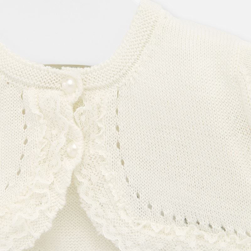 Mayoral Girls Bolero with Lace