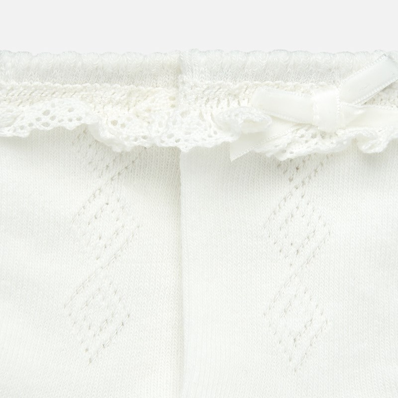 Mayoral Baby Long Socks with Bow