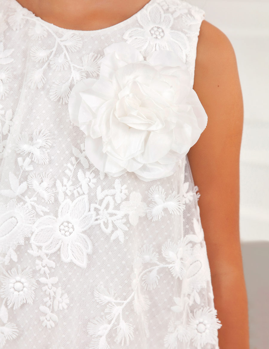 Abel & Lula Floral Tulle Dress