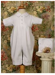 Gabardine One Piece w/Buttons