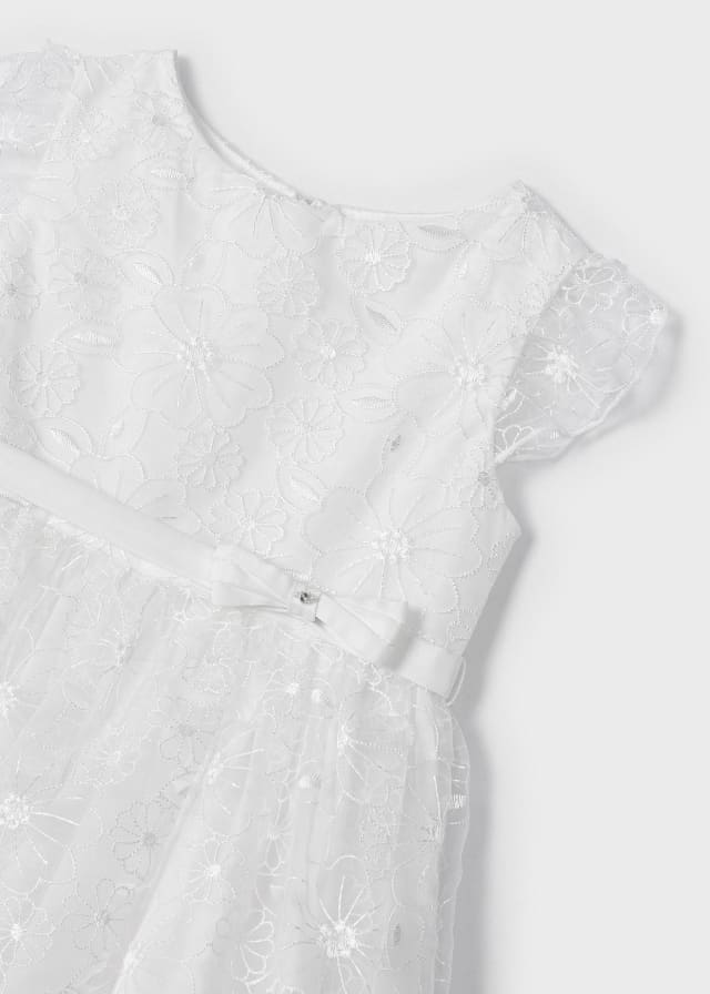 Mayoral Embroidered Dress