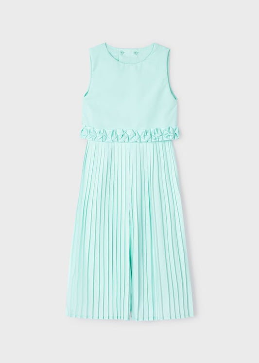 Mayoral Jumpsuit with Pleated Trousers