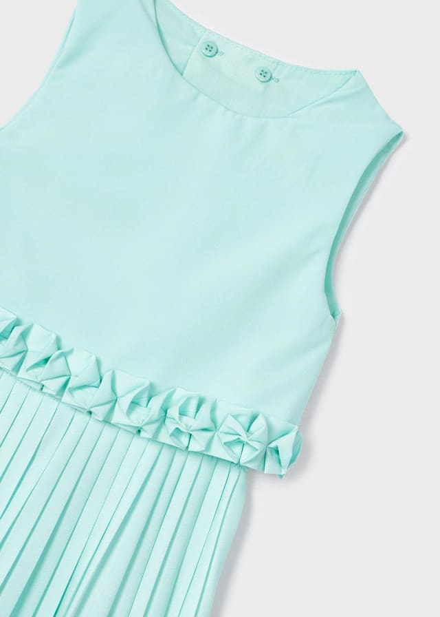 Mayoral Jumpsuit with Pleated Trousers